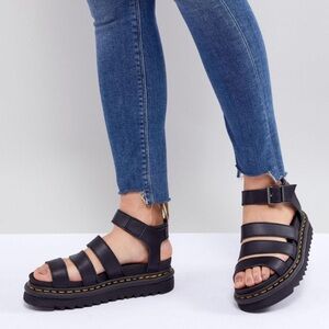 Black Dr. Martens Blaire Sandals